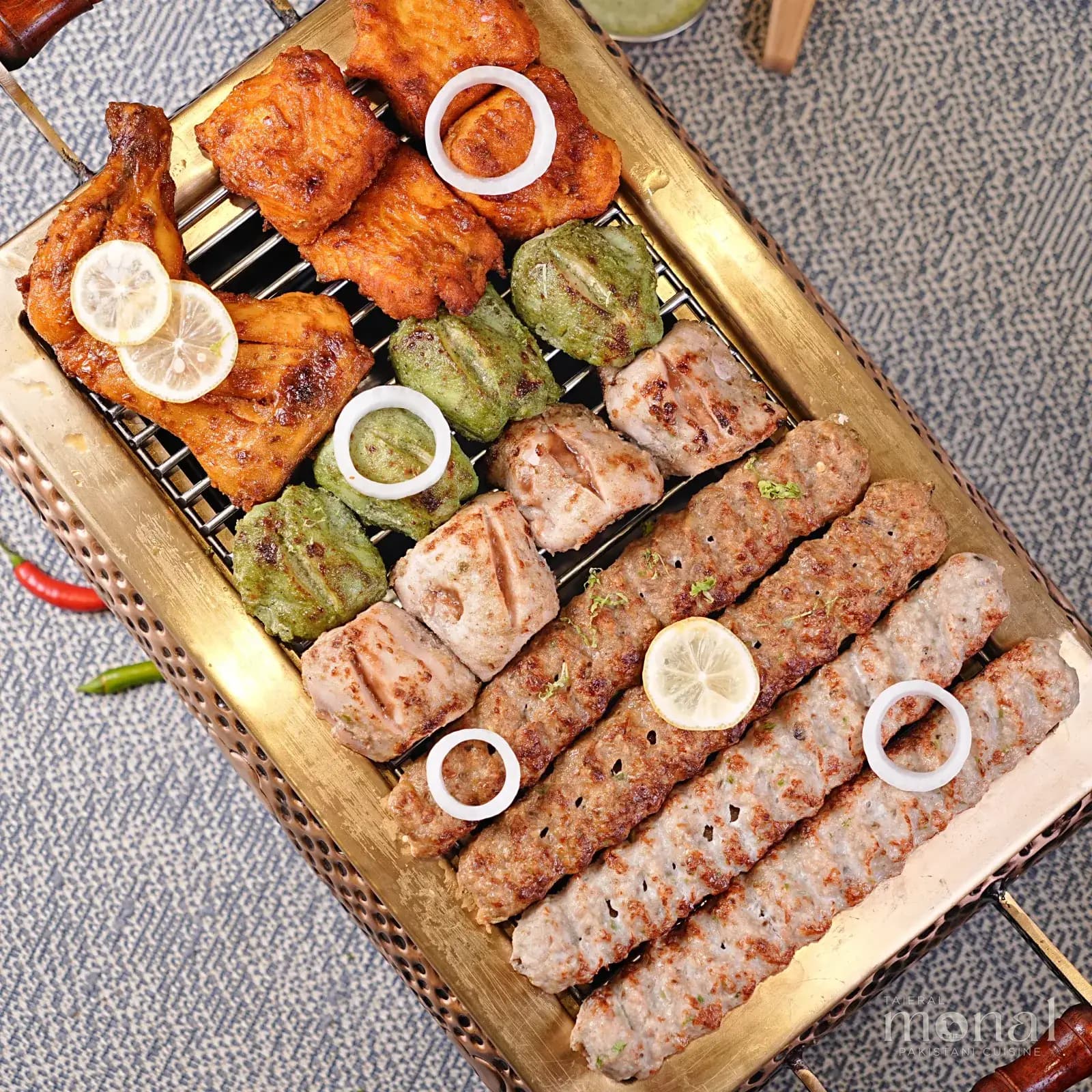 Shahi BBQ Platter at Taier Al Monal, Abu Shaghara, Sharjah